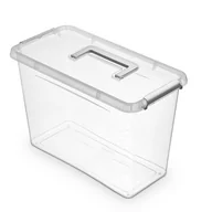 Pojemniki kuchenne - ORPLAST Antybakteryjny pojemnik do przechowywania z pokrywą NANOBOX 13l 6028-uniw - miniaturka - grafika 1