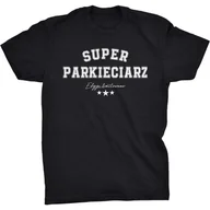 Koszulki męskie - Super Parkieciarz Koszulka Parkieciarza Prezent - miniaturka - grafika 1