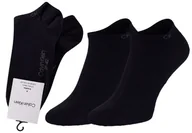 Skarpetki męskie - CALVIN KLEIN SKARPETY SKARPETKI STOPKI 2 PARY BLACK 701218707 001 - Rozmiar: 39-42 - miniaturka - grafika 1