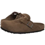 Klapki i japonki damskie - Klapki Boston BS Soft Footbed Dark Tea Tonal FB 1030861 (BK321-b) Birkenstock - miniaturka - grafika 1
