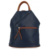 Torebki damskie - Uniwersalny Plecak Damski firmy Hernan HB0206 Granatowy - miniaturka - grafika 1