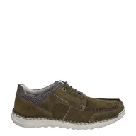 Moda i Uroda OUTLET - Półbuty Josef Seibel WILSON 10 Oliv Velour/Kombi 4270TE16631 - miniaturka - grafika 1