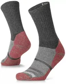 Skarpety termoaktywne - Lorpen Kojinės MH2PC Wool Hike 2 Pack - M 39-42 - Ciemnoszary - miniaturka - grafika 1