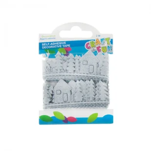 Craft with Fun Ozdoba Bn Taśma samoprzylepna Ren/las 2m/3cm 12/288 - Pozostałe akcesoria dla plastyków - miniaturka - grafika 1