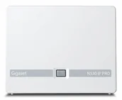 Pozostałe akcesoria sieciowe - Gigaset N530 IP PRO stacja bazowa DECT Biały - miniaturka - grafika 1