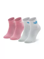 Skarpetki dla dzieci - adidas Zestaw 2 par wysokich skarpet dziecięcych Anti-Slip HM1696 Kolorowy - miniaturka - grafika 1