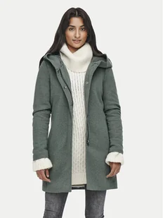ONLY Płaszcz przejściowy Sedona 15142911 Zielony Regular Fit - Płaszcze damskie - miniaturka - grafika 1