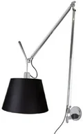 Lampy ścienne - Artemide - Tolomeo Mega Lampa Ścienna ze Ściemniaczem Alu/Czarna Artemide - miniaturka - grafika 1