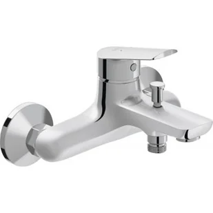 Duravit No.1 bateria wannowo-prysznicowa ścienna chrom N15230000010 - Baterie wannowe i prysznicowe - miniaturka - grafika 1