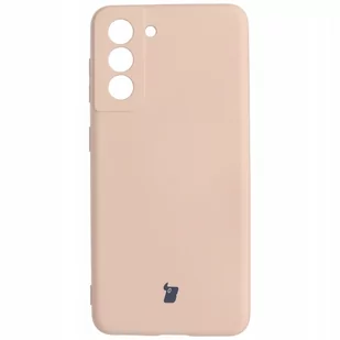 Bizon Etui Case Silicone Galaxy S21 jasnoróżowe BCSGALS21LPN - Etui i futerały do telefonów - miniaturka - grafika 1