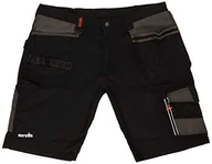 Spodnie męskie - Scruffs męska Trade Shorts, czarny T53927 - miniaturka - grafika 1