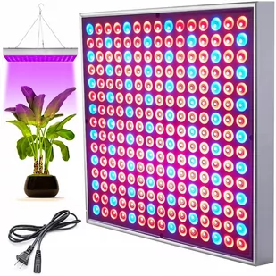 LAMPA 225LED do uprawy wzrostu ROŚLIN panel 45W - Pozostałe akcesoria do uprawy roślin LAMPA 225LED do uprawy wzrostu ROŚLIN panel 45W - Pozostałe akcesoria do uprawy roślin - miniaturka - grafika 1