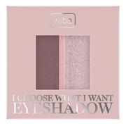 Cienie do powiek - WIBO I choose what I want Cienie do oczu w wersji duo 1 Ash Rose - miniaturka - grafika 1