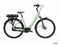 Rowery elektryczne - Rower elektryczny Kross Sentio Hybrid 4.0 418 Wh UNI zielony/bordowy połysk 2024 - miniaturka - grafika 1