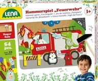 Zabawki kreatywne - Przybijanka - Zestaw Straż pożarna Lena - miniaturka - grafika 1