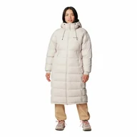 Kurtki damskie - Płaszcz ocieplany damski Columbia Pike Lake II Long Jacket dark stone - S - miniaturka - grafika 1