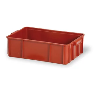 Pojemnik z tworzywa sztucznego typ T 25-15, 600 x 400 x 170 mm - Pojemniki przemysłowe - miniaturka - grafika 1