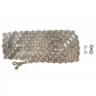 Taya, Łańcuch Nove, 128 ogniw, 9-rzędowy, srebrny - Części rowerowe - miniaturka - grafika 1