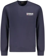 Bluzy męskie - BLUZA NAPAPIJRI BEZ ZAMKA MĘSKA NIEBIESKA 2XL - miniaturka - grafika 1