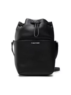Calvin Klein Torebka Ck Must Bucket Bag Sm K60K609124 Czarny - Torebki damskie - miniaturka - grafika 1