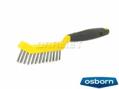 Narzędzia warsztatowe - Szczotka plastikowa druciana 2-rzędowa ręczna do hamulców - OSBORN (3301 462 122) - miniaturka - grafika 1