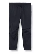 Spodenki męskie - Armani Exchange Męskie spodnie w 100% z bawełny organicznej, Urban Casual Pants, granatowe, 31, grantowy, S - miniaturka - grafika 1