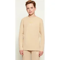 Koszulki dla chłopców - HUGO KIDS Longsleeve Regular Fit - miniaturka - grafika 1