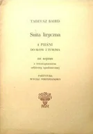 Książki o kulturze i sztuce - Suita liryczna 4 pieśni do słów Juliana Tuwima na sopran - miniaturka - grafika 1
