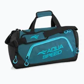 Torby sportowe - Torba treningowa AQUA-SPEED 35 l niebieska - miniaturka - grafika 1