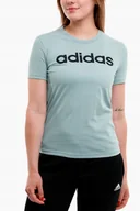 Bluzki damskie - adidas koszulka damska t-shirt bluzka sportowa Essentials Slim roz. S - miniaturka - grafika 1