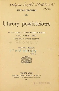 Utwory Powieściowe, 1904 r. - Poezja - miniaturka - grafika 1
