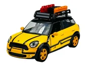 Samochody i pojazdy dla dzieci - MOTORMAX MINI COOPER S ALL4 COUNTRYMAN ŻÓŁTY 1:24 79752 - miniaturka - grafika 1