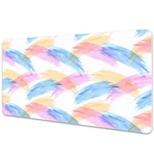 Podkładki na biurko - Duża podkładka na biurko Maźnięcia pędzlem 90x45cm - miniaturka - grafika 1