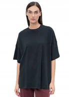 Koszulki i topy damskie - NOISY MAY DAMSKI T-SHIRT CZARNY CASUAL GŁADKI XQA - miniaturka - grafika 1