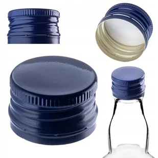 ZAKRĘTKI DO BUTELEK fi28 NAKRĘTKI NA BUTELKI ZAKRĘTKA 50 szt KAPSLE GRANAT - Domowy wyrób alkoholu - miniaturka - grafika 1