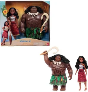 Mattel Disney Vaiana 2 Vaiana&Maui - Lalki dla dziewczynek - miniaturka - grafika 1