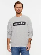 Bluzy męskie - Wrangler Bluza Seasonal 112341197 Szary Regular Fit - miniaturka - grafika 1