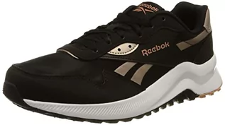 Sneakersy damskie - Reebok Damskie sneakersy Heritance, Rdzeń czarny różowe złoto kanion koral, 36 EU - grafika 1