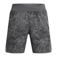 Spodnie sportowe męskie - Spodenki do biegania męskie Under Armour Launch Pro 7" Printed - miniaturka - grafika 1