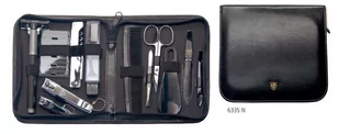 Kellermann 6335 męski zestaw podróżny z manicure, czarny - Pozostałe urządzenia kosmetyczne - miniaturka - grafika 1