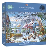 Puzzle - G3 Puzzle 1000 Zimowy spacer Nowa - miniaturka - grafika 1