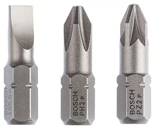 Bosch 3-częściowy zestaw końcówek wkręcających Extra Hart (mieszany) S 1,0x5,5; PH2; P 2607001766 - Klucze i nasadki - miniaturka - grafika 2