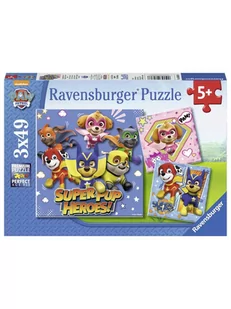 Ravensburger 3x49 elementów Paw Patrol - Puzzle - miniaturka - grafika 4