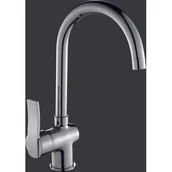 Baterie kuchenne - Bateria zlewozmywakowa stojąca z wylewką U MADERA BQM 068D chrom Kuchinox - miniaturka - grafika 1