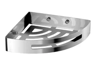 Półki łazienkowe - Sapho Gedy Smart - Półka narożna, chrom 2479 - miniaturka - grafika 1