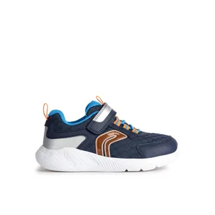 Dziecięce Sneakersy GEOX J SPRINTYE BOY J25GBB-014CE-C0673J – Granatowy - Sneakersy damskie - miniaturka - grafika 1