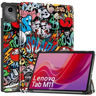 Etui Graficzne do Lenovo Tab M11 TB330FU 10.95 (Graffiti) Lenovo Tab M11 Graffiti - Etui do tabletów - miniaturka - grafika 1