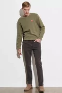 Spodnie męskie - Wrangler Greensboro Męskie Spodnie Jeansowe Jeansy Black Clay Washed W15Q8915C-W31 L34 - miniaturka - grafika 1