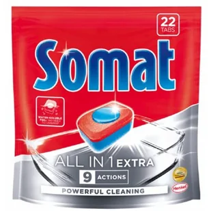 Somat All In 1 Extra tabletki 22 sztuki - Środki do zmywarek - miniaturka - grafika 1
