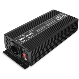 VOLT POLSKA Przetwornica Polska Sinus 1000/2000W 12V 230V 3SIP200012 - Przetwornice samochodowe - miniaturka - grafika 1